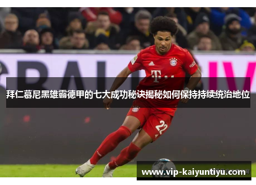 拜仁慕尼黑雄霸德甲的七大成功秘诀揭秘如何保持持续统治地位